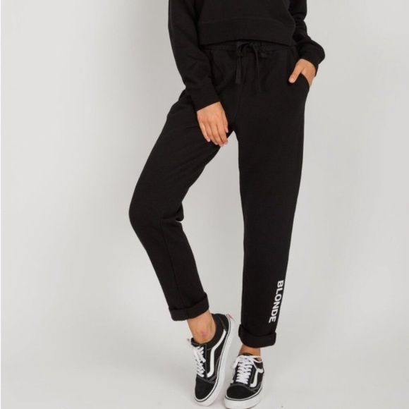 2 LEFT☀️BlONDE sweatpants higher waisted - Picture 2 of 5